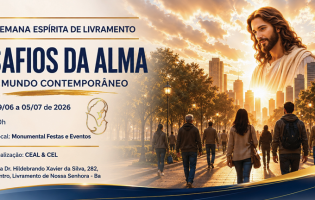 Começa nesta segunda-feira (29) a 32ª Semana Espírita de Livramento de Nossa Senhora