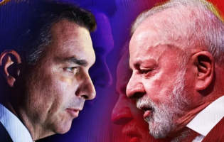 Quaest aponta empate técnico entre Flávio Bolsonaro e Lula em eventual segundo turno