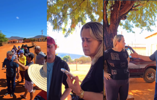 Prefeita Joanina Sampaio visita comunidade de Lagoa de Daniel e anuncia melhorias para abastecimento de água e campo de futebol