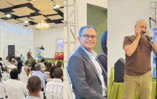 Cleber Flôres emociona público na terceira noite da 32ª Semana Espírita de Livramento
