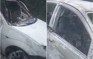 Corpo carbonizado é encontrado dentro de carro incendiado em Jequié