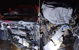 Colisão frontal na BR-030 deixa um morto e dois feridos em Guanambi