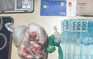 Operação policial termina com apreensão de drogas e suspeito detido em Seabra