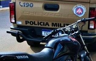 PM apreende motocicleta com sinais de adulteração em Ituaçu