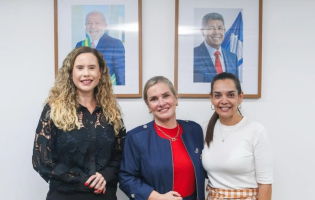 Vanessa Senna e Ivana Bastos discutem investimentos para educação de Lençóis