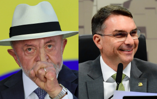Lula e Flávio Bolsonaro aparecem em empate técnico no 2º turno, aponta BTG/Nexus