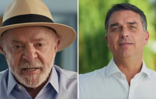 Flávio Bolsonaro e Lula aparecem empatados em eventual segundo turno, aponta AtlasIntel