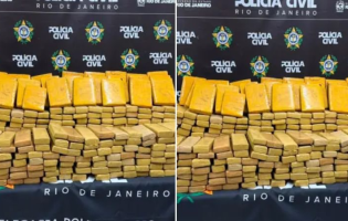 Polícia apreende carga de drogas avaliada em R$ 3,5 milhões no Rio de Janeiro