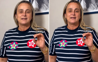 Joanina Sampaio comemora votação de Lula em Livramento, com 21.668 votos contra 7.963 de Flávio Bolsonaro