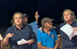 Joanina Sampaio comemora avanço de projeto de abastecimento de água e rebate ex-prefeito em Livramento