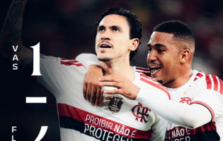 Flamengo vence o Vasco por 4 a 1 e amplia vantagem na liderança do Brasileirão