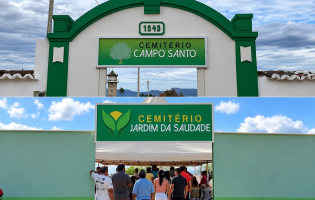 Dia de Finados: cemitérios de Livramento funcionarão das 5h às 20h na segunda-feira (2)