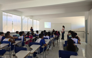 Projeto Saúde na Escola chega à Escola Florisvaldo da Silva Ribeiro, em Livramento