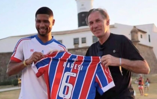 Bahia relembra visita de Franco Baresi após morte de lenda do futebol italiano
