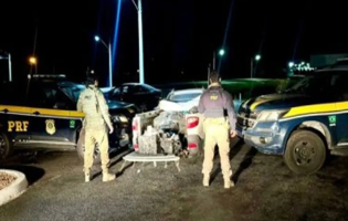 PRF apreende 800 kg de explosivos transportados irregularmente na BR-407, em Juazeiro