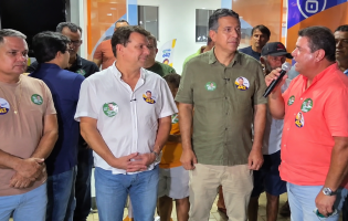 Discurso causa repercussão: Marquinho Viana pede votos para Arthur Maia, mas deixa Jerônimo de fora