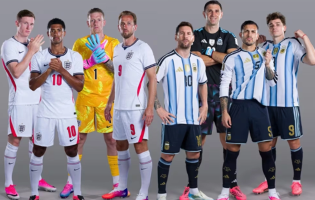 Inglaterra e Argentina disputam hoje vaga na final da Copa do Mundo de 2026