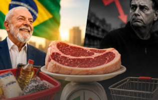 Da promessa da picanha à realidade do carrinho de supermercado