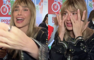 Carolina Dieckmmann vê o filho em evento e não segura a emoção: “Aprendi a ser mãe com eles”